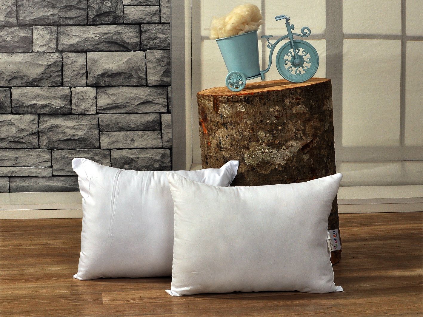 Nofku Microfiber Bebek Yastık